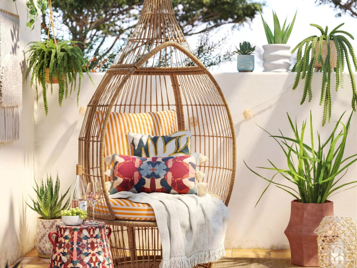 *HOT* 50% Off Target Patio Furniture Sale | Rattan Pod Only $275 Shipped (Reg. $550)