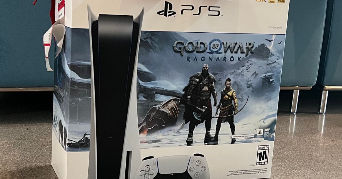 PlayStation 5 God of War Ragnarok Console Bundle w/ Wireless Controller Only $509.99 at Target