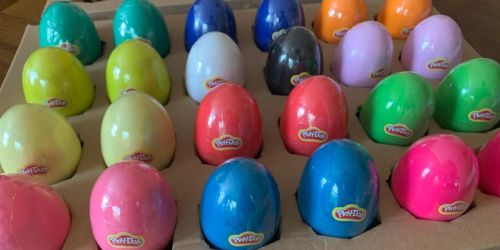 Play-Doh Eggs 24-Pack Only $16.49 on Amazon (Candy-Free Easter Egg Hunt Idea!)