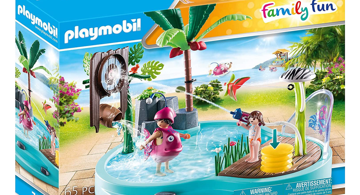 Playmobil Small Pool with Water Sprayer Only $19.99 on Amazon (Regularly $45)