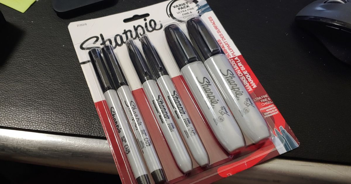 Up to 65% Off Sharpie Markers on Amazon | 6-Count Variety Pack Only $5.74 Shipped (Reg. $11)