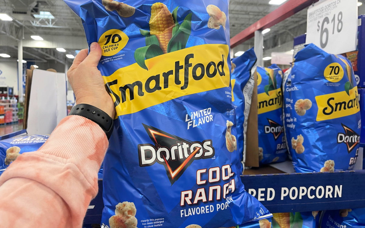 Pop Over to Sam’s Club for the Limited-Edition Smartfood Doritos Popcorn