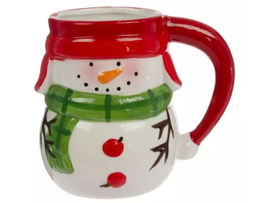 Snowman Mug stock image