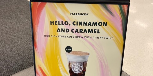 New Starbucks Spring Drinks | Cinnamon Caramel Cream Nitro Cold Brew & Other New Menu Items
