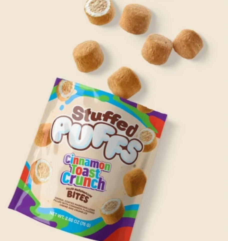 Stuffed Puffs Cinnamon Toast Crunch Flavor