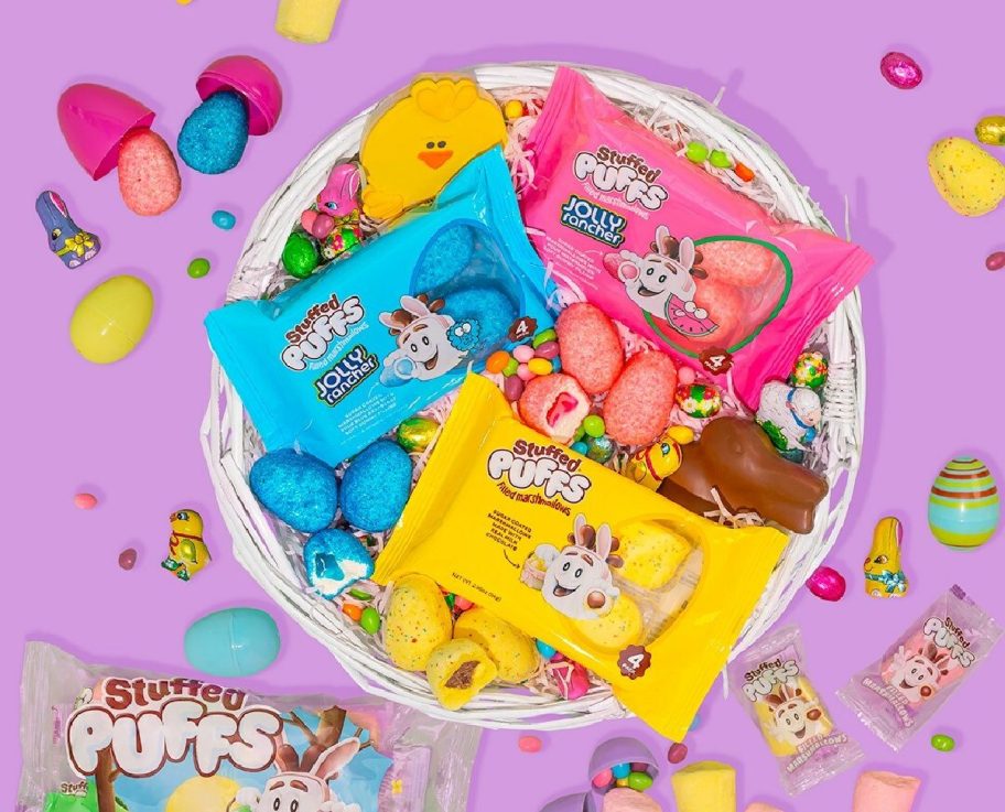 Suffed Puffs Filled Marshmallow Easter Candy