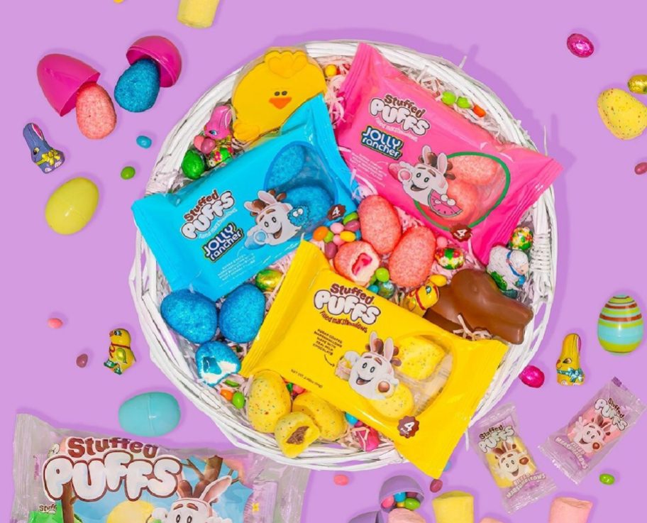 Suffed Puffs Filled Marshmallow Easter Candy
