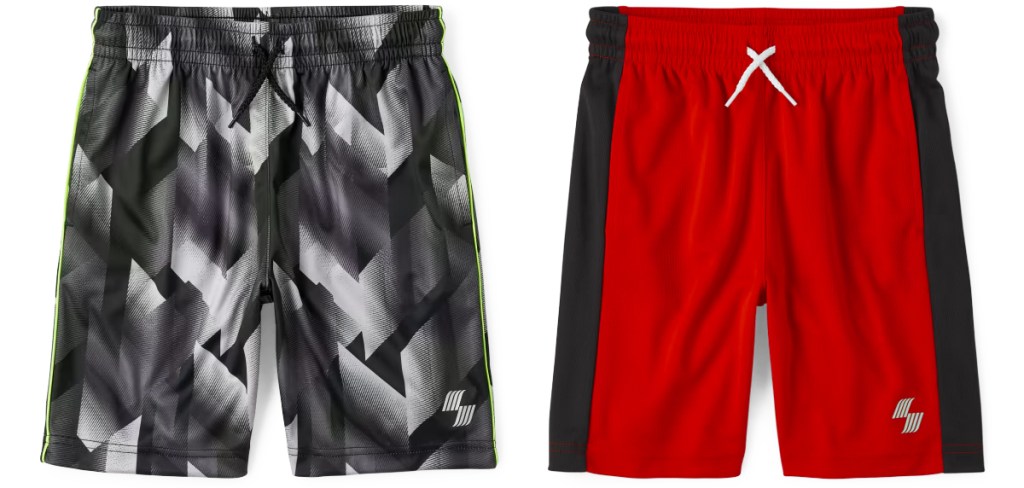 two pairs of boys shorts
