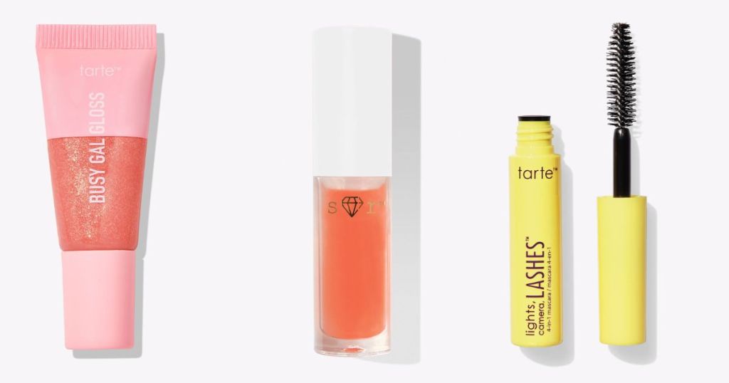 Tarte cosmetics lip glosses and mascara