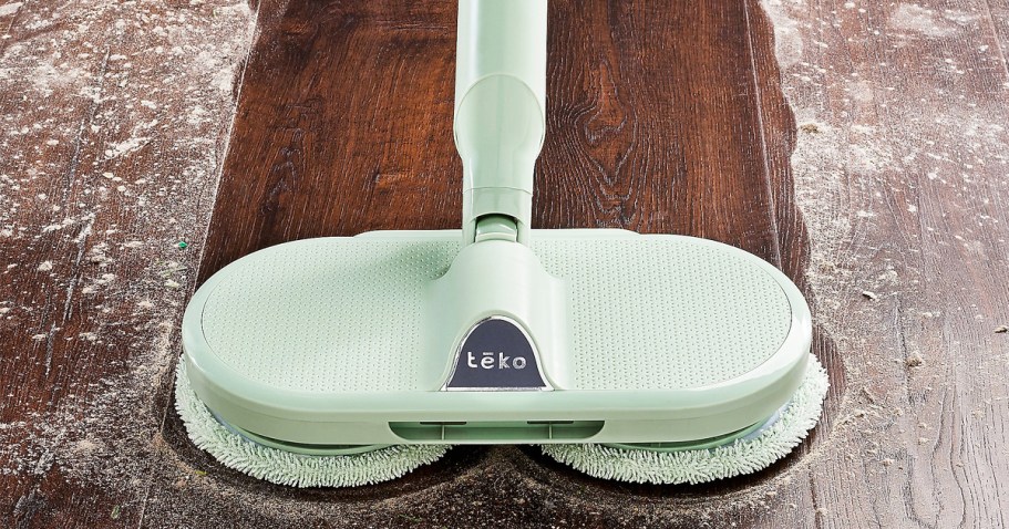 Cordless Scrubber Mop from $29.98 Shipped | Easily Clean Floors, Baseboards, and Shower!