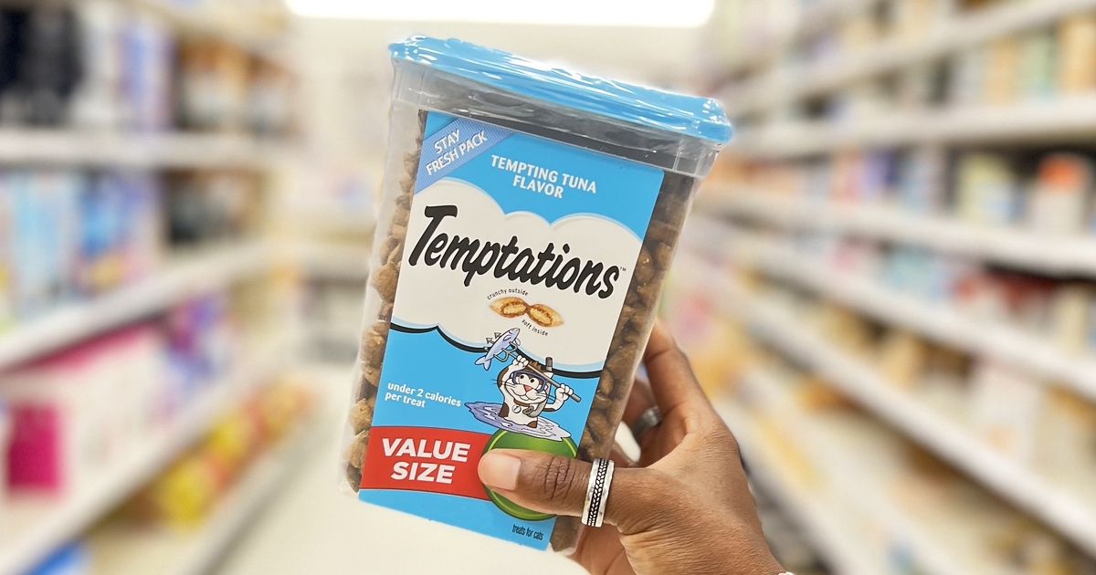 Temptations Cat Treats 30oz Container Just $9 Shipped on Amazon (Regularly $16)