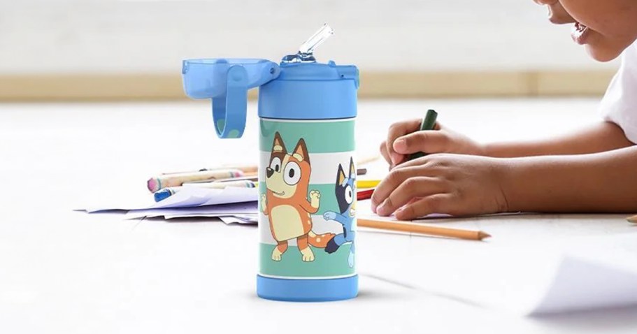 Thermos Funtainer Bottles from $13.59 on Amazon & Target.com | Bluey, Disney & More