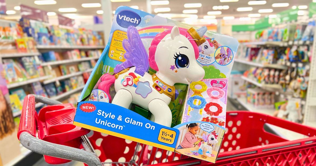 Target Store Vtech VTech Interactive Style & Glam Unicorn Toy JUST $7.49 on Target.com ...