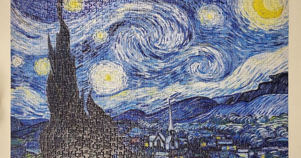 Vincent Van Gogh Starry Night Puzzle