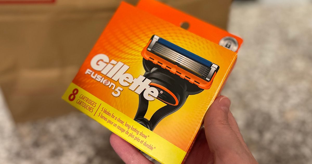 Possibly FREE Gillette Fusion Razor Blade Refills 8-Count After Walgreens Rewards (Regularly $36)