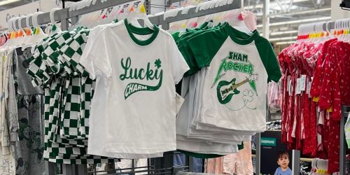Walmart St. Patrick’s Day Kid’s Clothing | Tees, Onsies, Dresses + More from $5.98