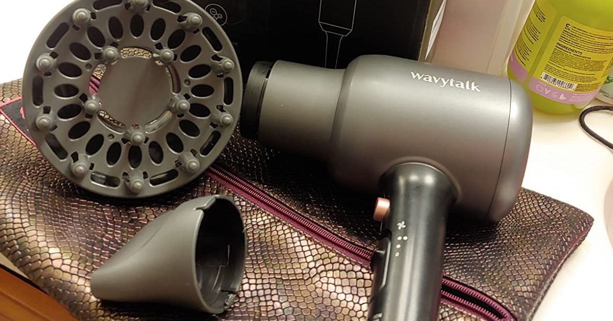 Wavytalk Pro Fast Drying Ionic Hair Dryer $79 Shipped on Amazon | Lightweight & Dries 5Xs Faster!