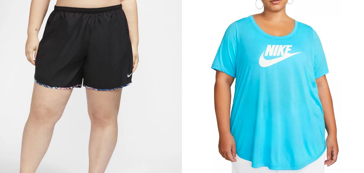 Women’s Plus Size Nike Running Shorts