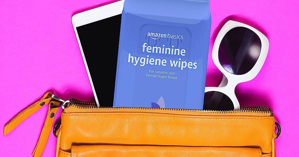 Amazon Basics Feminine Hygiene Wipes 168-Count Only $8.32 Shipped (Regularly $18)