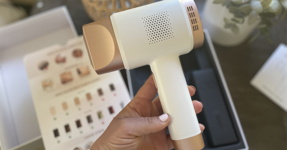 IPL Laser Hair Removal Device Only $41.99 Shipped on Amazon | Over 2,000 5-Star Reviews!
