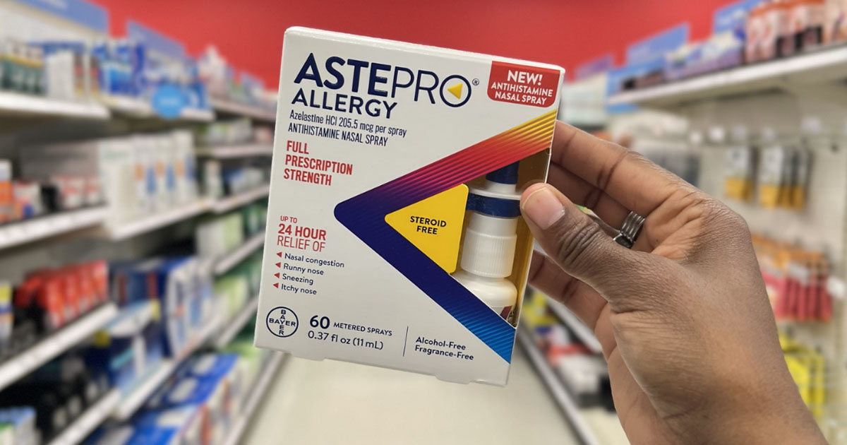 Astepro Allergy Spray 60-Count Only $7.29 After Cash Back at Target (Reg. $15)