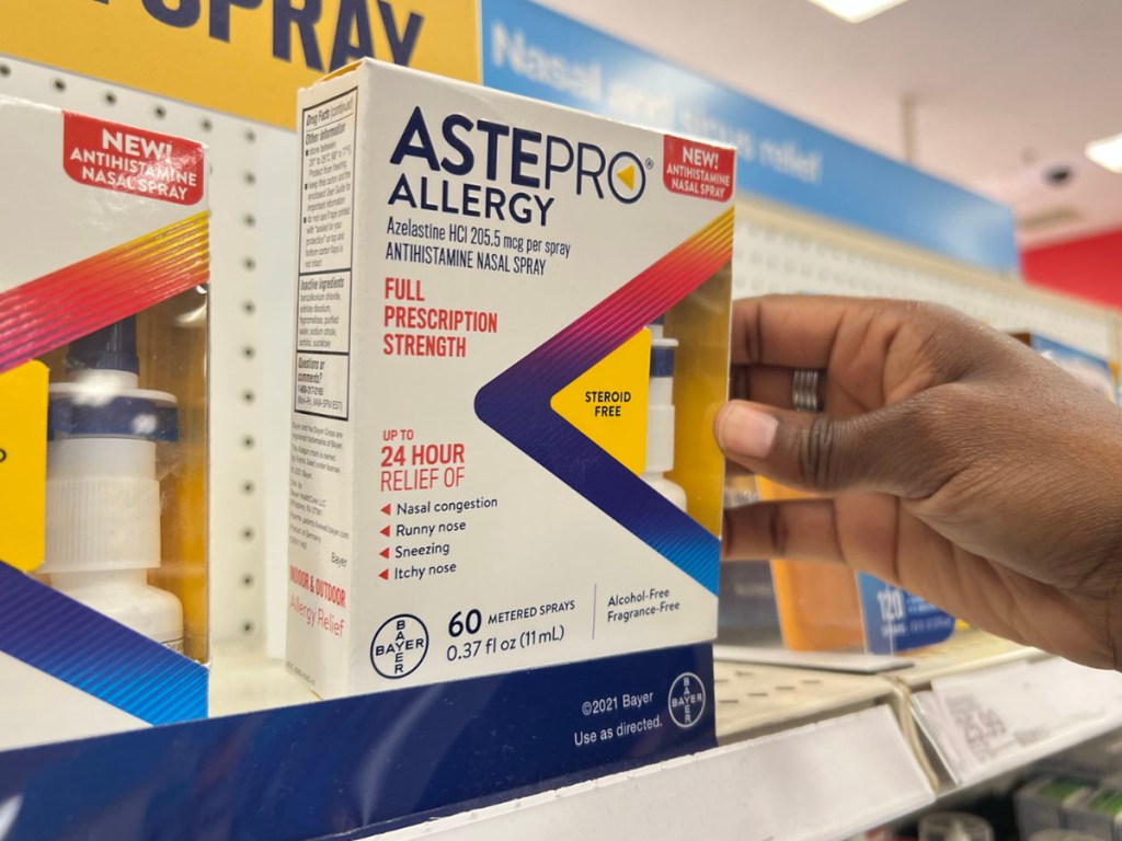 Astepro Allergy Spray 60Count Only 7.29 After Cash Back at Target