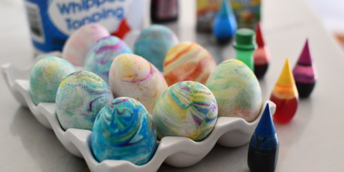 The Surprisingly Easy Way to Dye Easter Eggs with Whipped Cream!