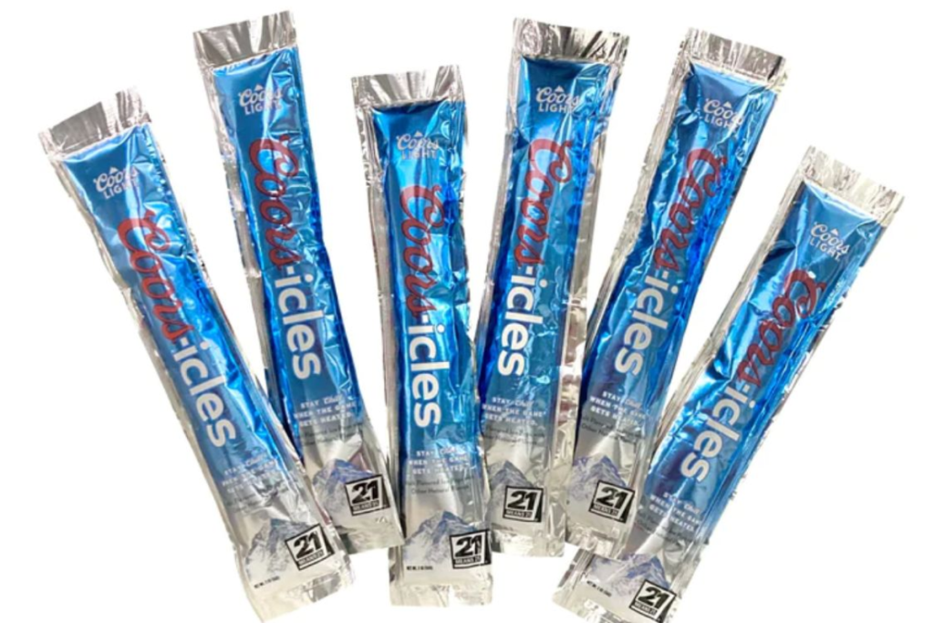 6 Coors-icles ice pops
