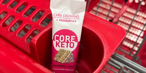 CORE Keto Birthday Cake Plant-Based Bar Just 43¢ After Cash Back at Target