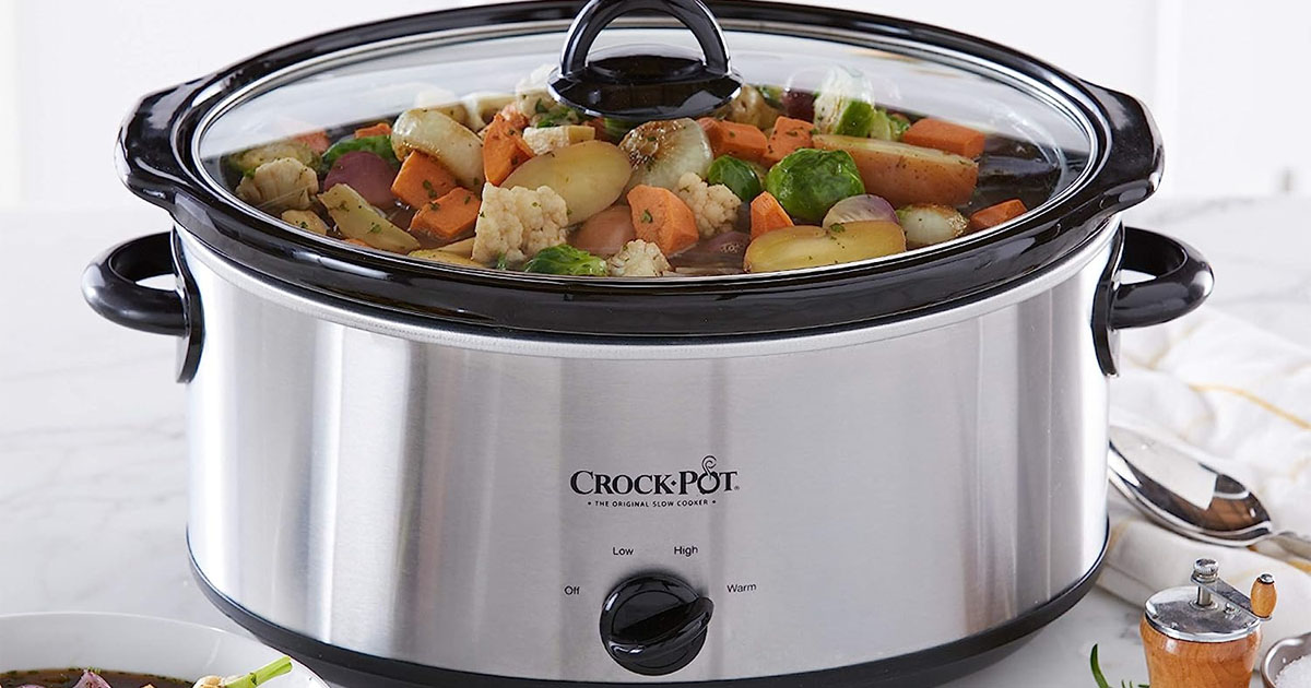 Crockpot 7-Quart Slow Cooker Only $39.99 on Amazon (Regularly $50)