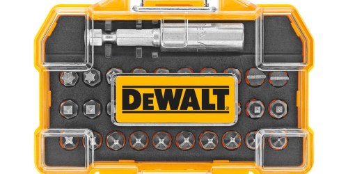 Dewalt Screwdriving 31-Piece Bit Set Only $9.99 on Amazon (Regularly $20)