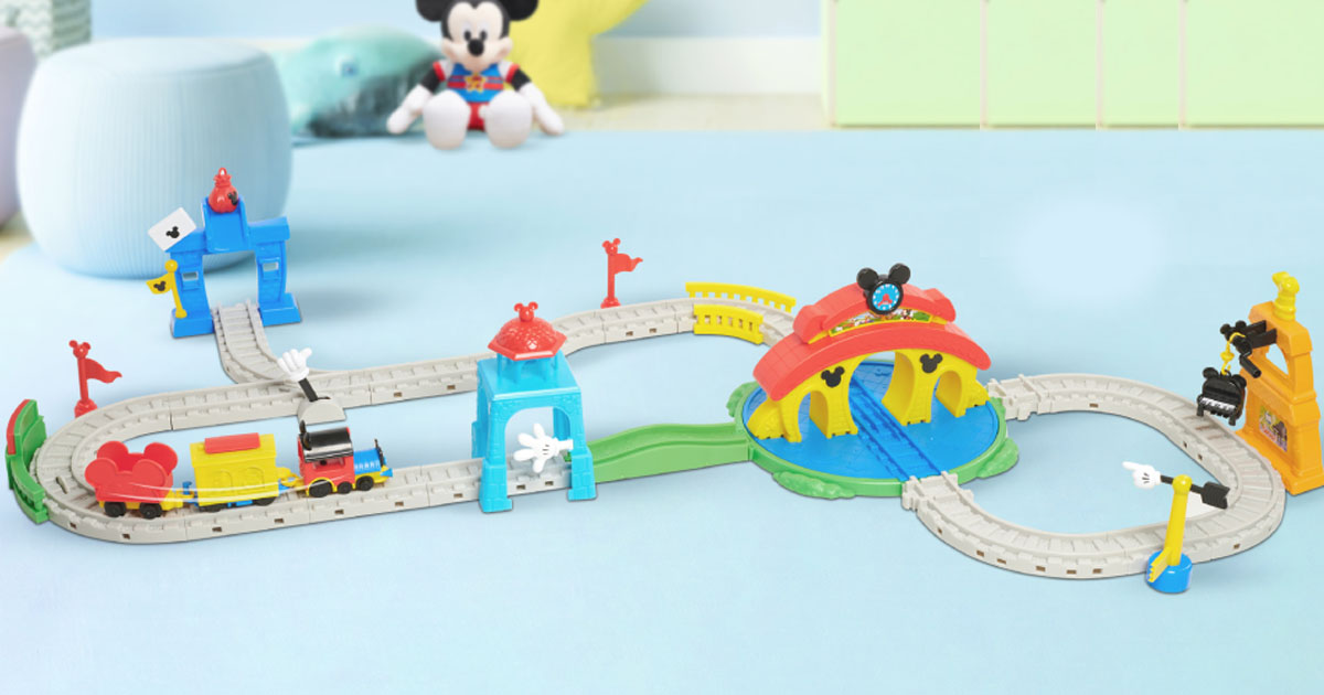 Disney Mickey Mouse Train Set Just $20 on Amazon (Regularly $53)