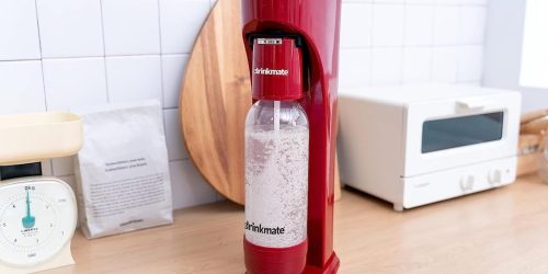 Drinkmate Carbonated Beverage Maker Bundle $97 Shipped (Make Soda & Sparkling Water From Home!)