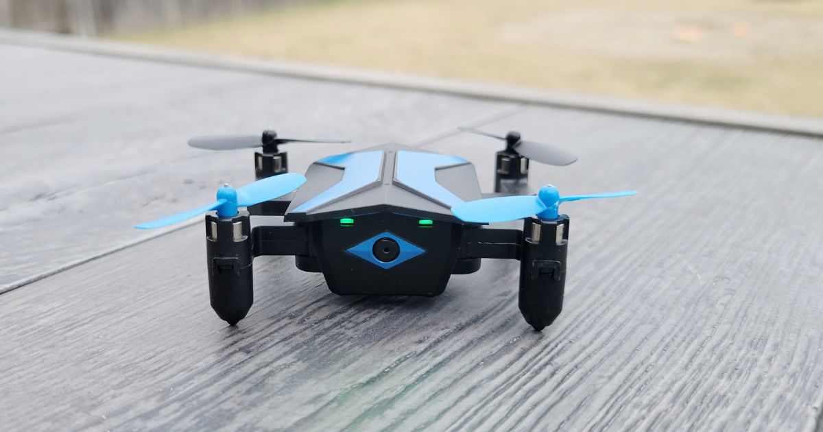 Mini Kids Drone Only $29.99 Shipped on Amazon (Easy 1-Button Take-Off, 360-Flips, & Plays Games)