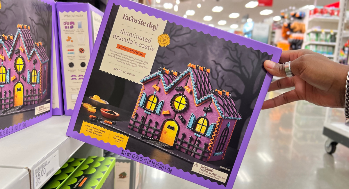 Extra Savings on Target’s Favorite Day Halloween Treats – Castle Cookie House Kit ONLY $12!