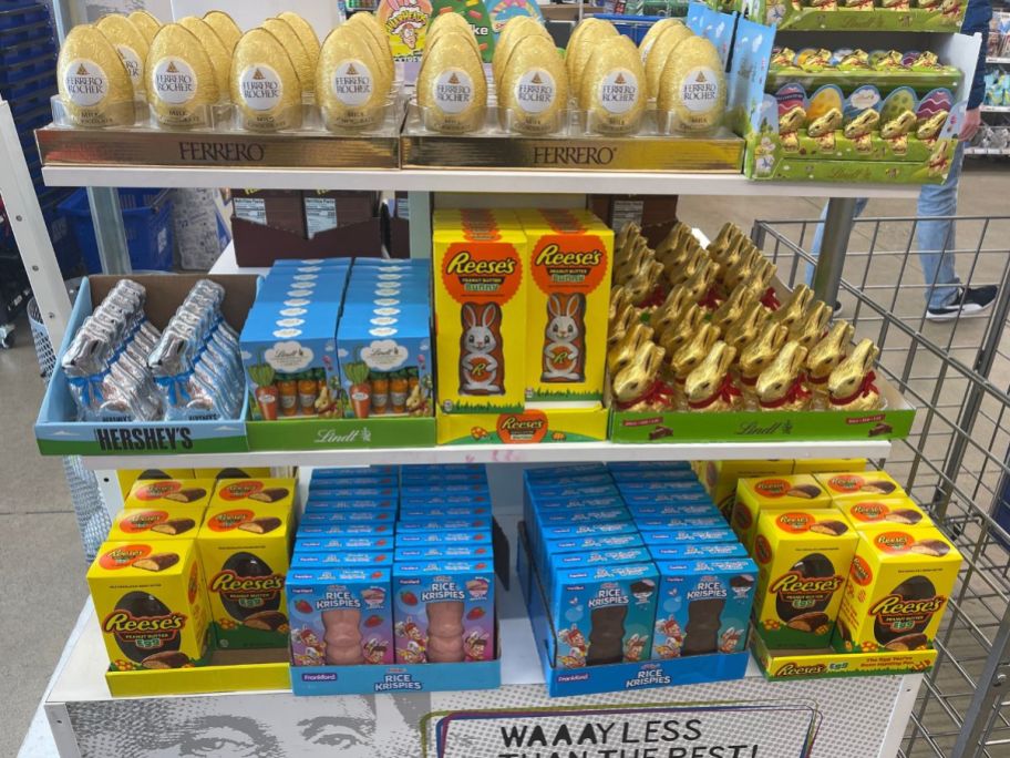 chocolate easter candy at five below