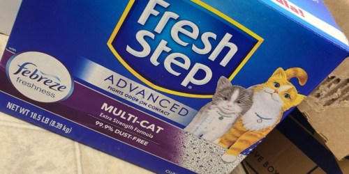 Fresh Step Clumping Cat Litter 37-Pound Pack Just $20 Shipped on Amazon (Regularly $34)