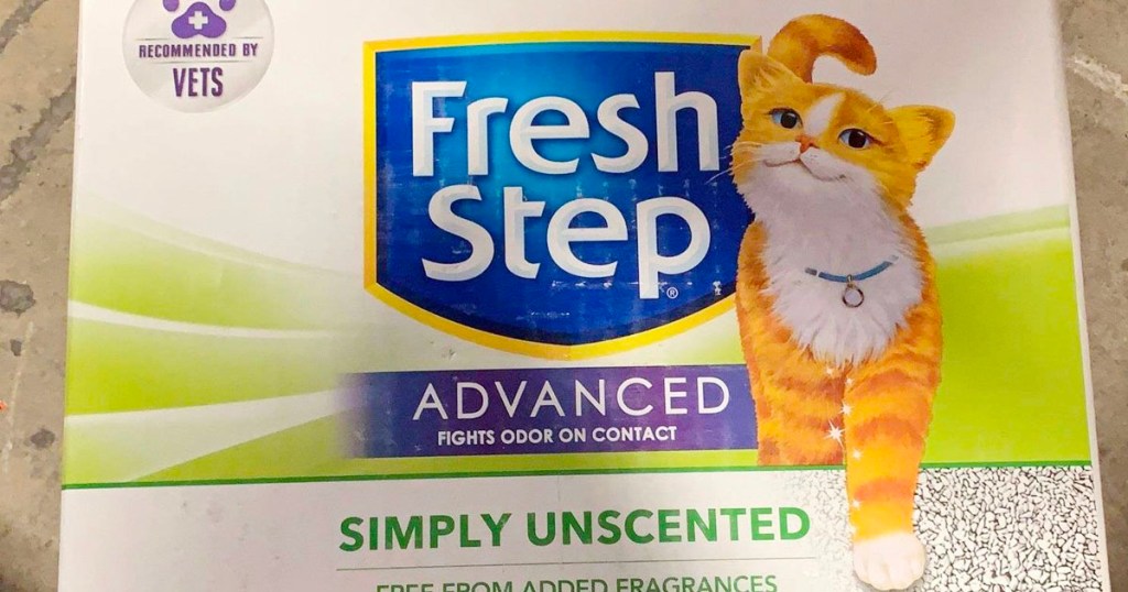 fresh littler simply unscented cat litter box