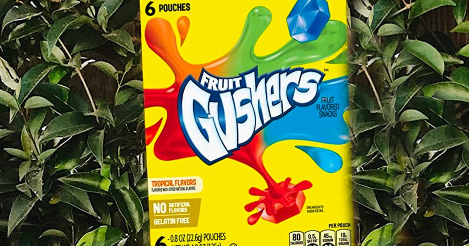Fruit Gushers 6-Count Box Only $1.99 Shipped on Amazon