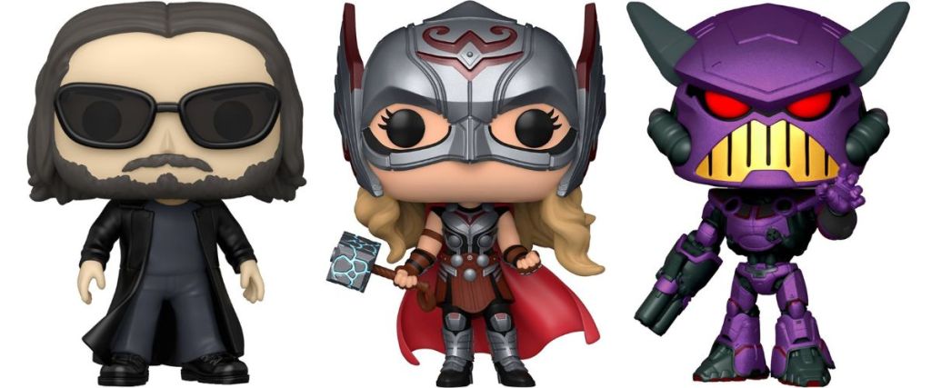 Funko POP Neo, Mighty Thor & Zurg characters