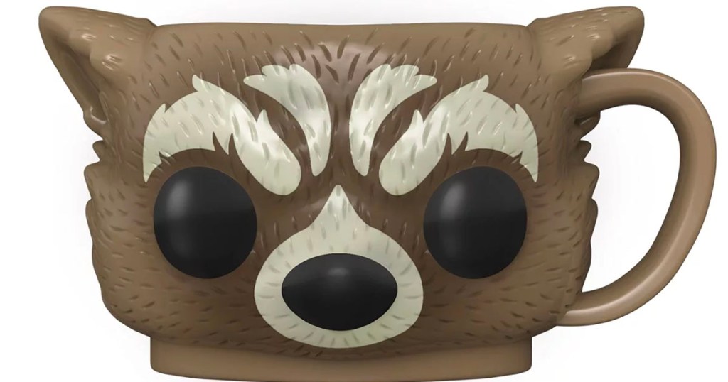 funko pop rocket raccoon mug