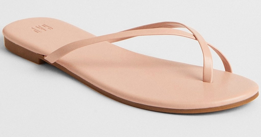 pink gap flip flops