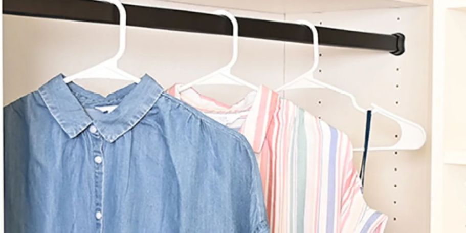 Score 150 Mainstays Plastic Hangers for Only $8.94 on Walmart.com