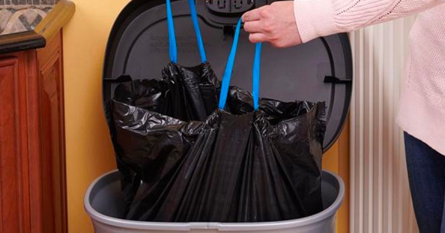 It’s Back! Hefty 30-Gallon Trash Bags 50-Count Box ONLY $10.99 Shipped for Amazon Prime Members (Reg. $19)