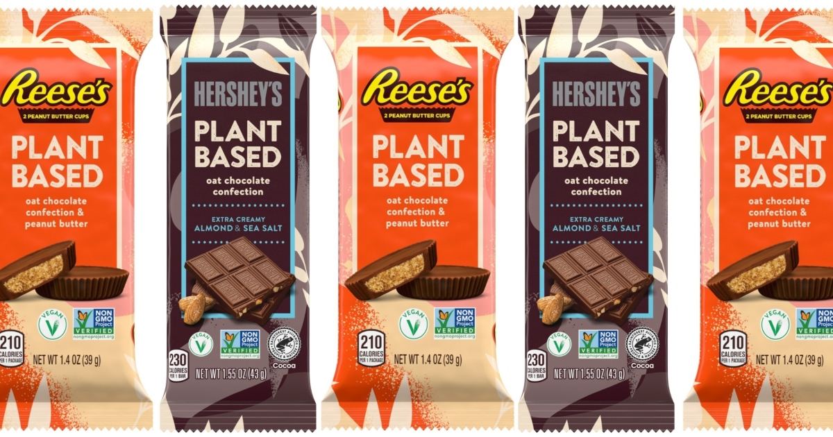 Hershey & Reese's Launch PlantBased Vegan Chocolate Candies