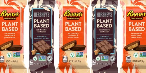 Hershey Is Launching Plant-Based Vegan Reese’s Cups & Chocolate Bars