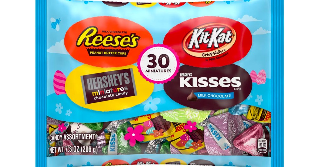 Hershey's miniatures assorted candy bag