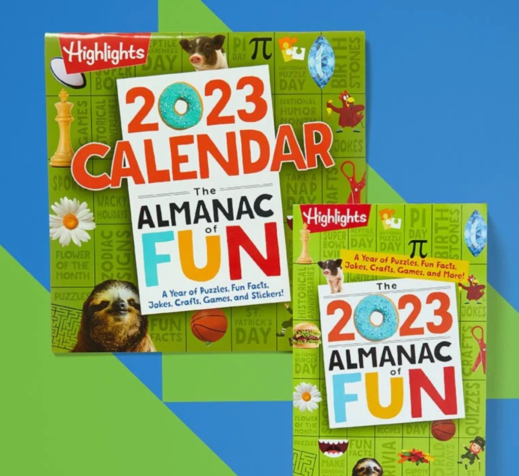 2023 almanac kids book