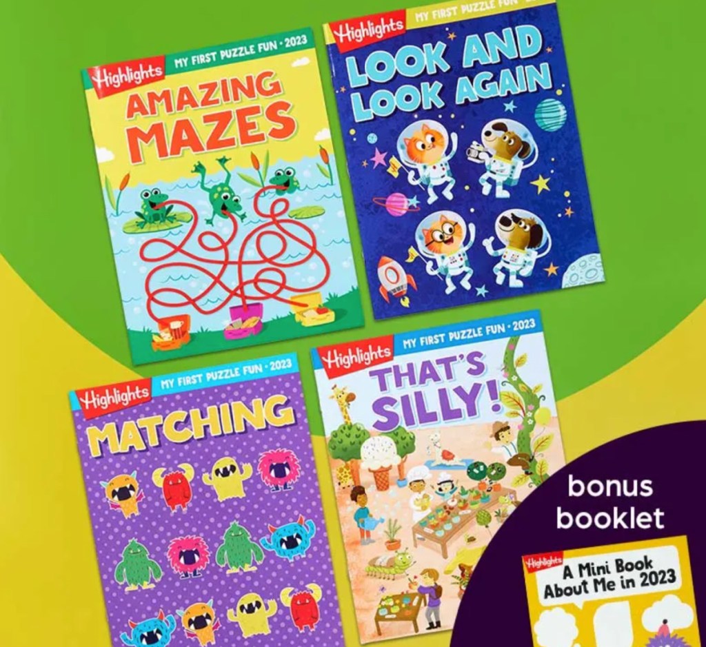 four highlights kids activity books