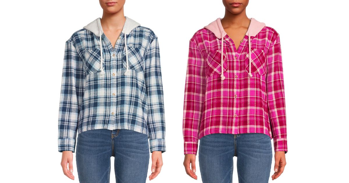 time and true ladies plaid flannel shirts